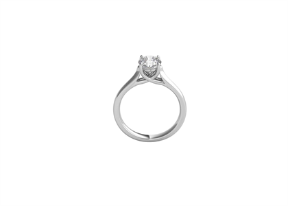 Solitaire Womens Ring